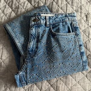 Zara Studded Jeans